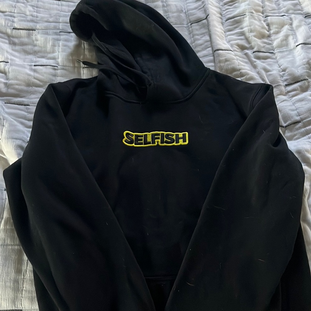 Black Hoodie won at tattoo raffle